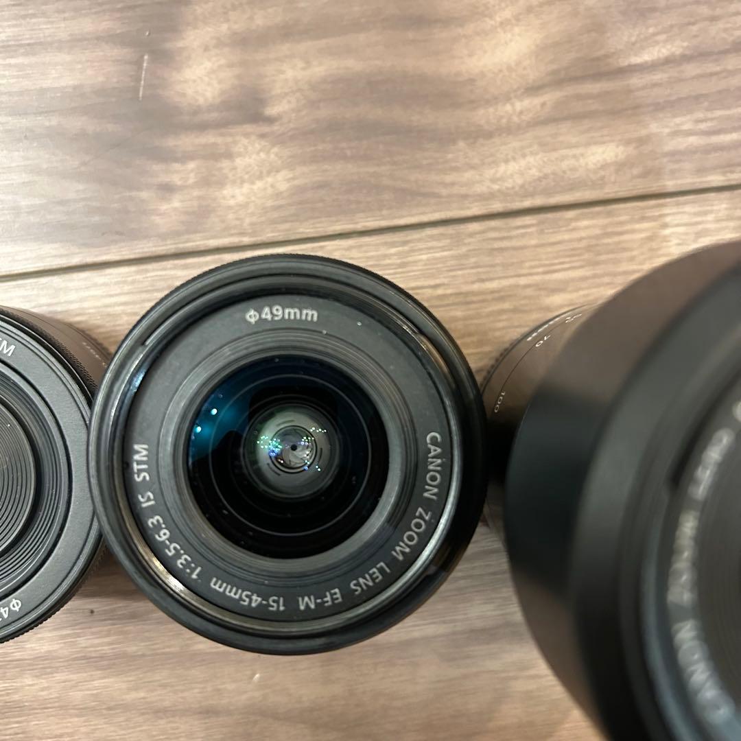 Canon M3 トリプルレンズキット