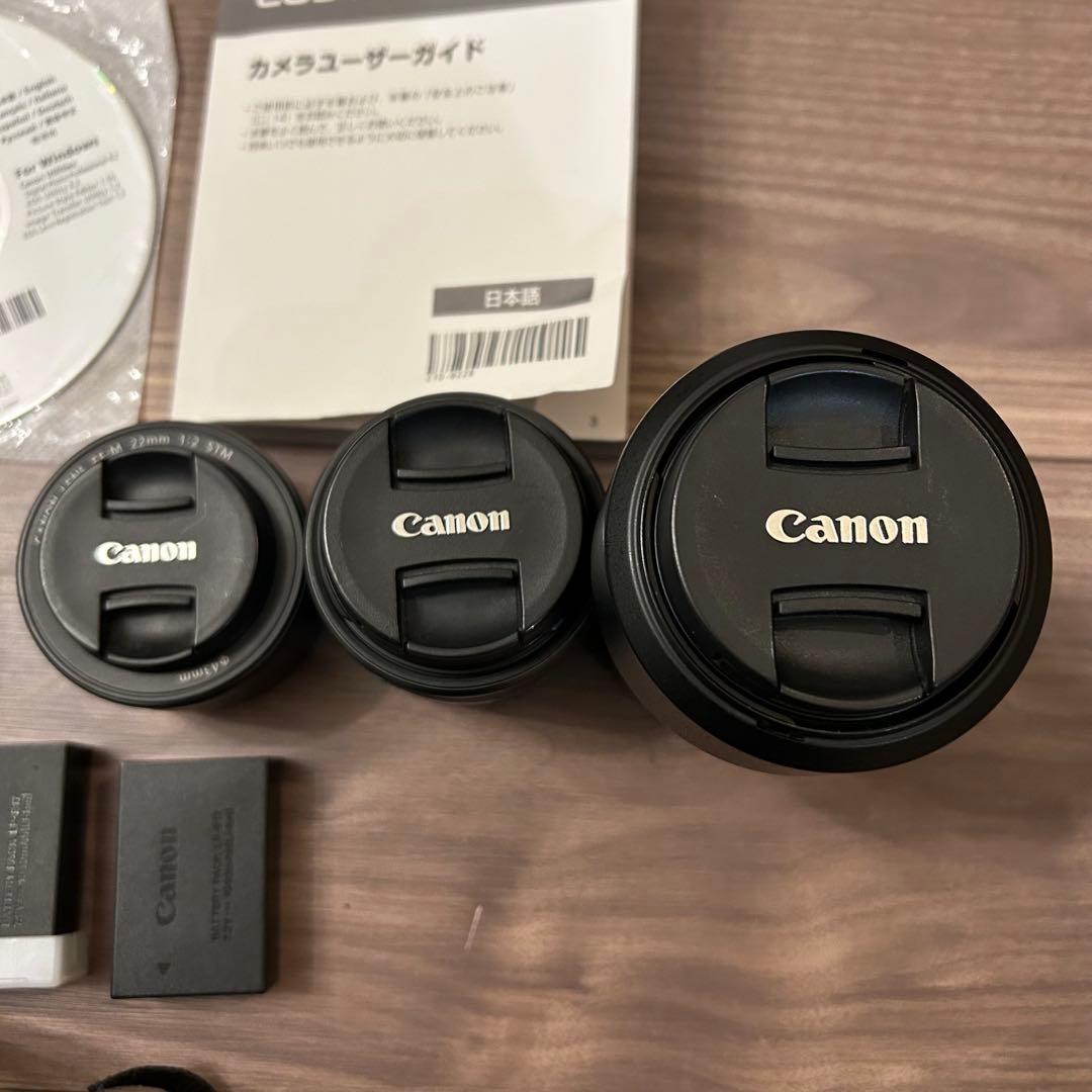 Canon M3 トリプルレンズキット
