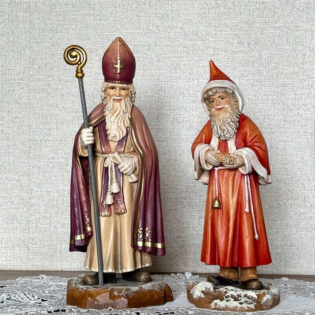 アンリ人形　ANRI ☆クリスマスに…☆ ◆希少◆ 25㎝　【聖ニコラウス・1】