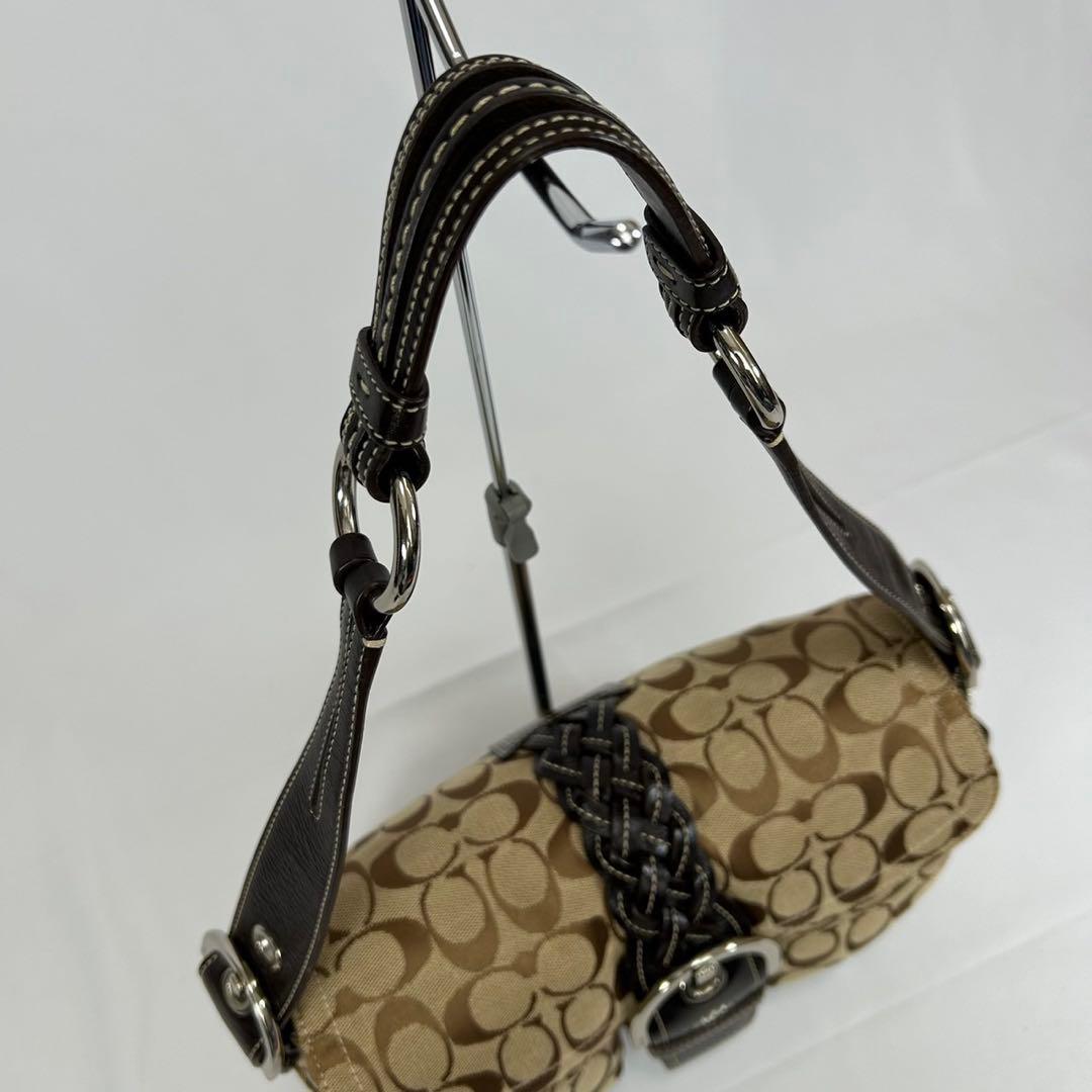 【極美品/保存袋付】コーチ ソーホー ワンハンドバッグ ワンショルダーバッグ