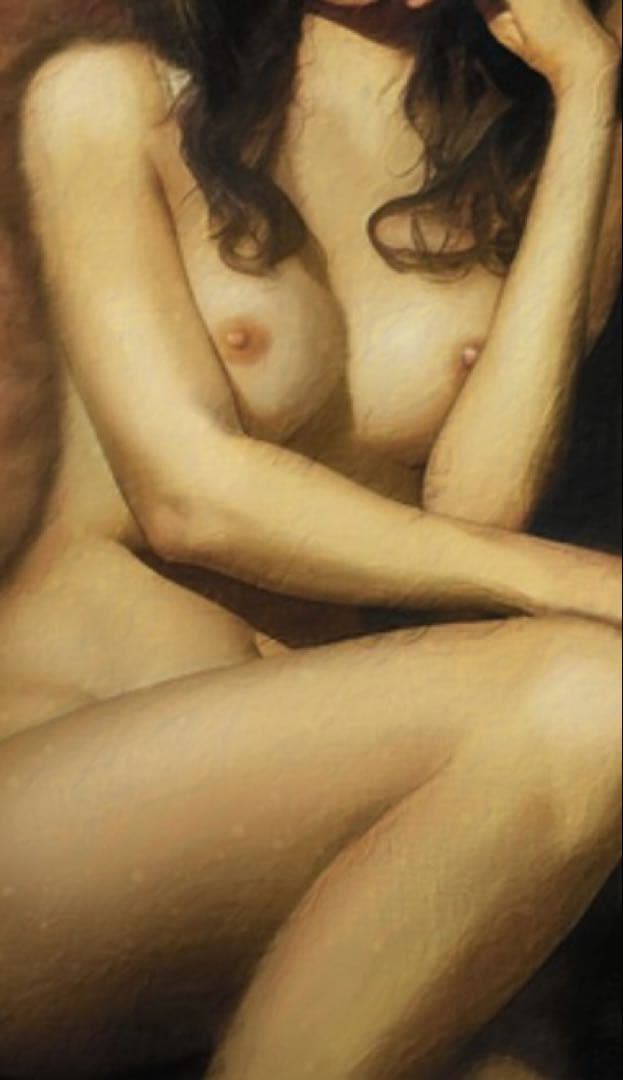 【最高傑作・裸婦画・美しい女性の絵画・絵画】華やかな女性をモデルにしたアート作品