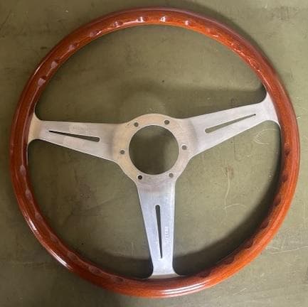 NARDI ウッドステアリング 直径37cm