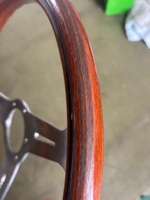 NARDI ウッドステアリング 直径37cm