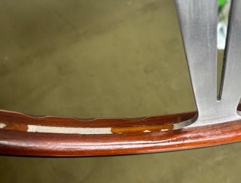 NARDI ウッドステアリング 直径37cm