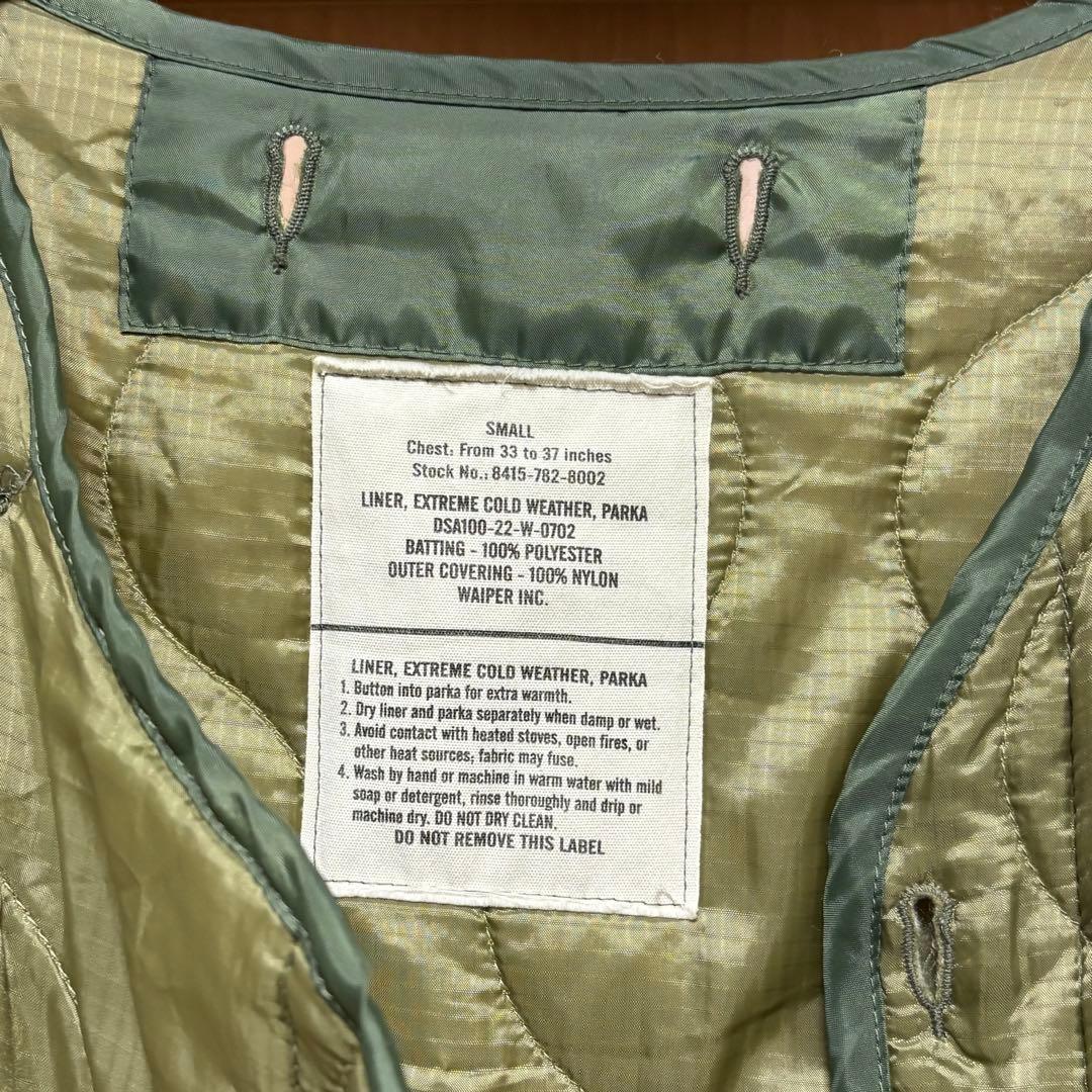 ワイパーインク 米軍 M-65 フィッシュテールパーカー フルセット　Sサイズ