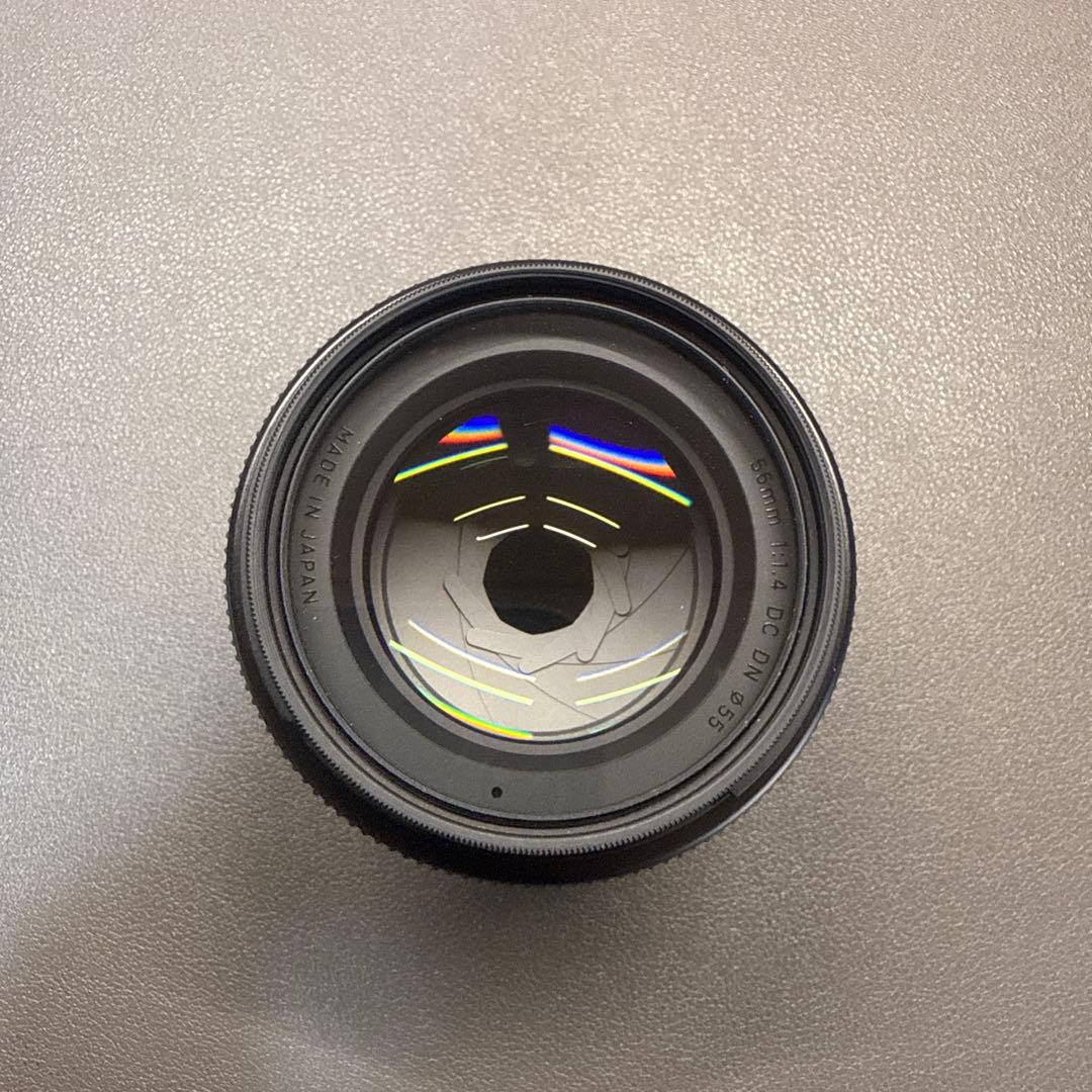 SIGMA 56mm F1.4 DC DN レンズ Xマウント FUJIFILM