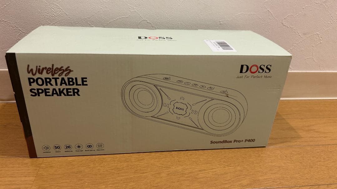 新品半額DOSS SoundBoxPro+P400 Bluetooth スピーカ