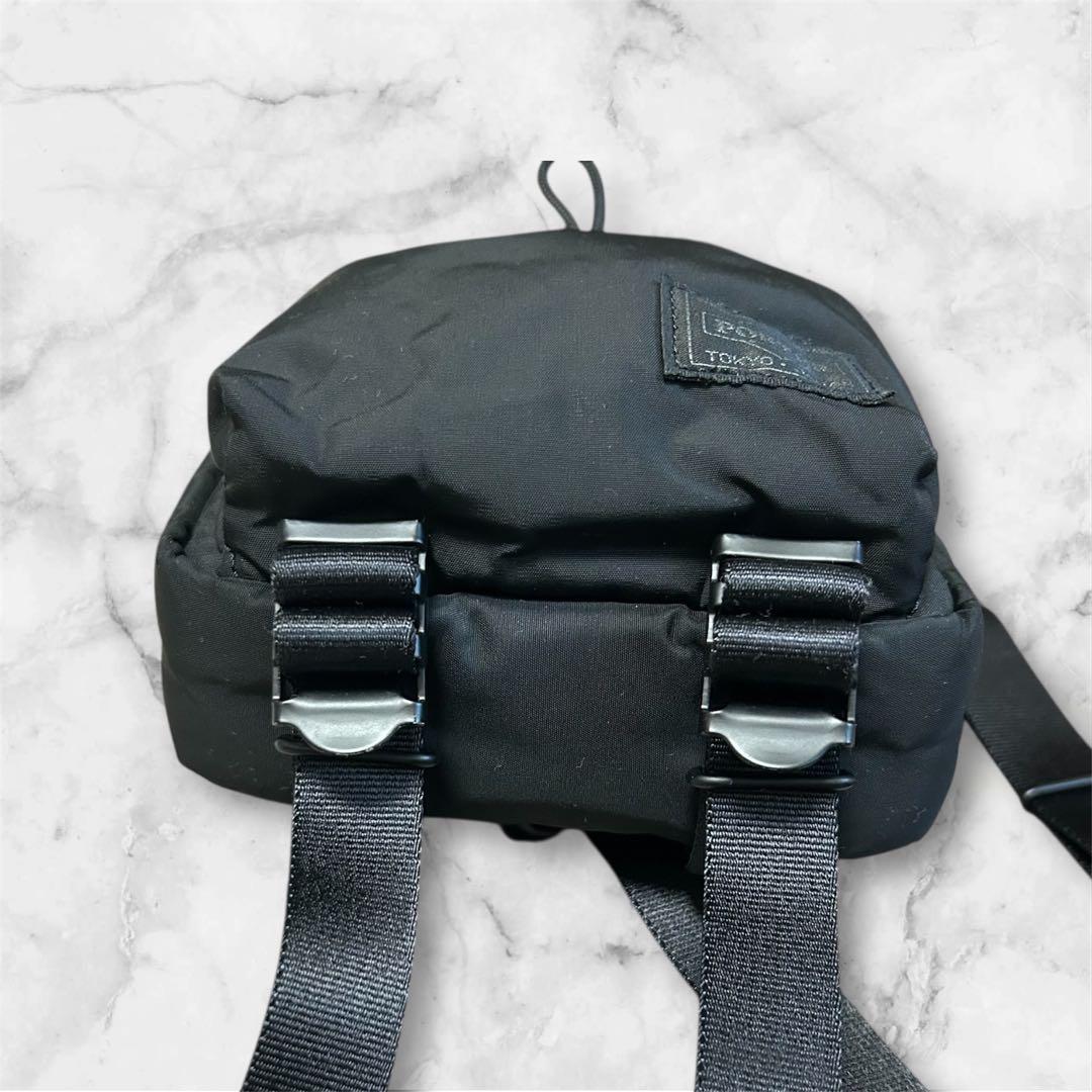 【希少】極美品 PORTER SENSES ショルダーバッグ　ポーチ　ブラック