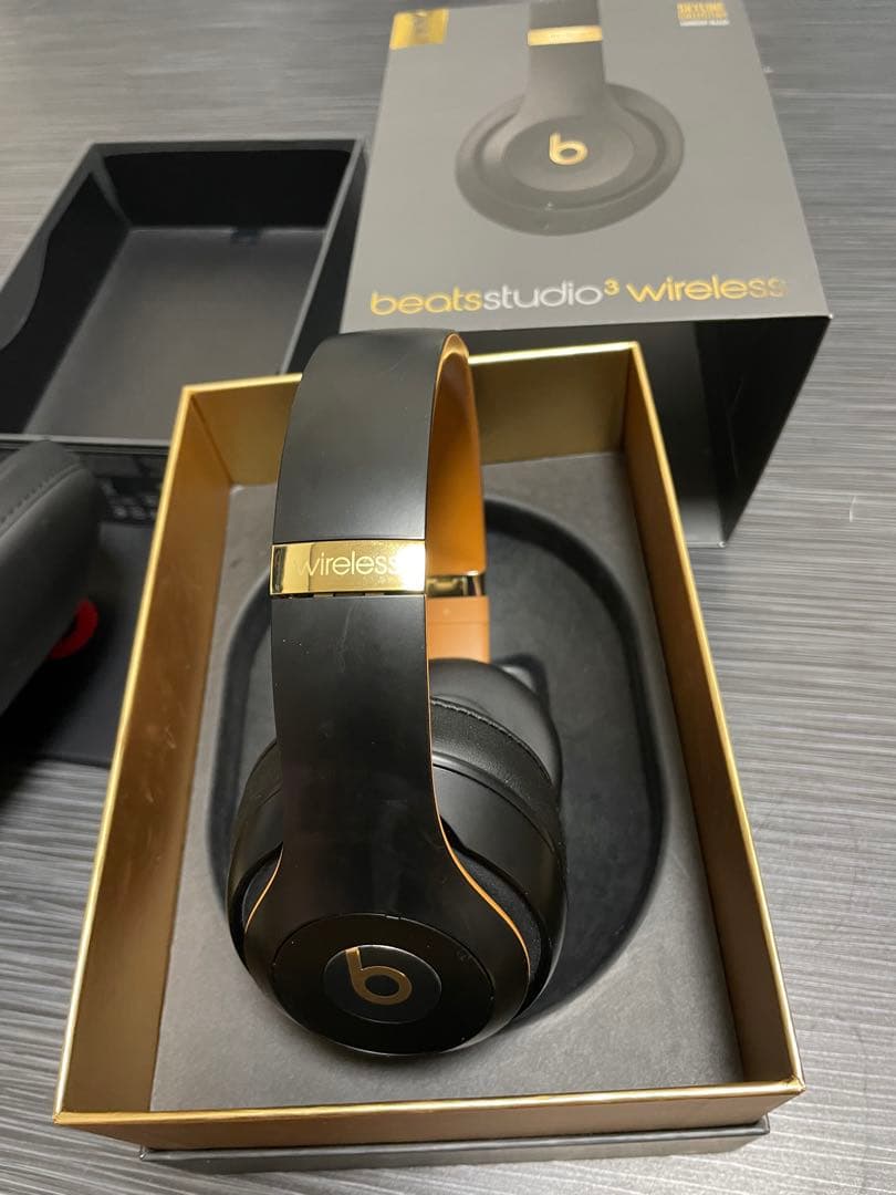 beats studio3 wireless ブラック/ゴールド