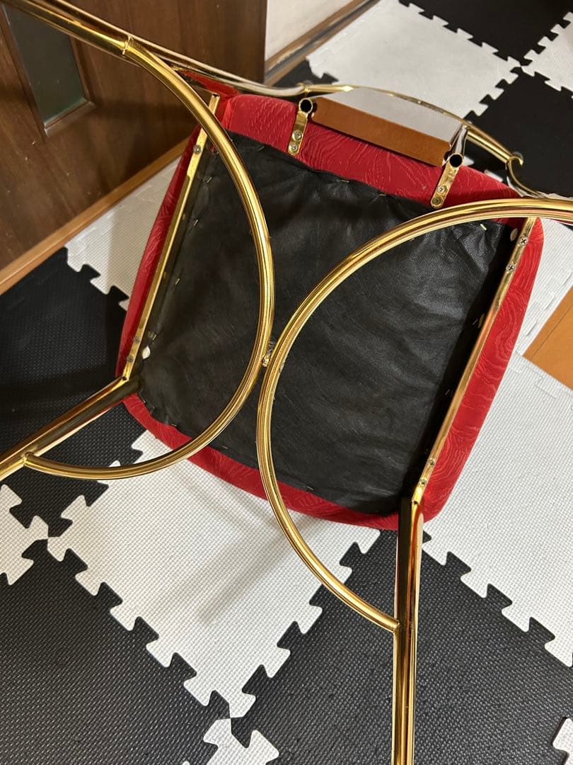 美品　スペイン製　アイアンダイニングチェア　アンティーク ヨーロッパ