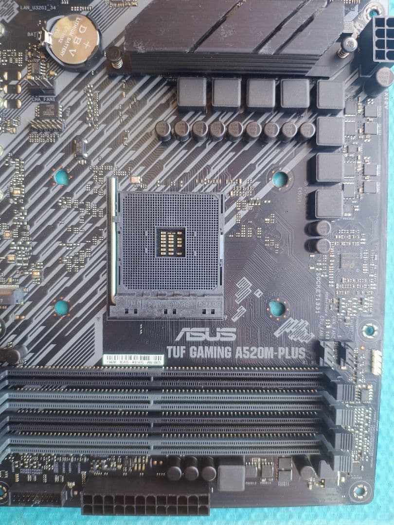 ASUS TUF GAMING A520M-PLUS マザーボード