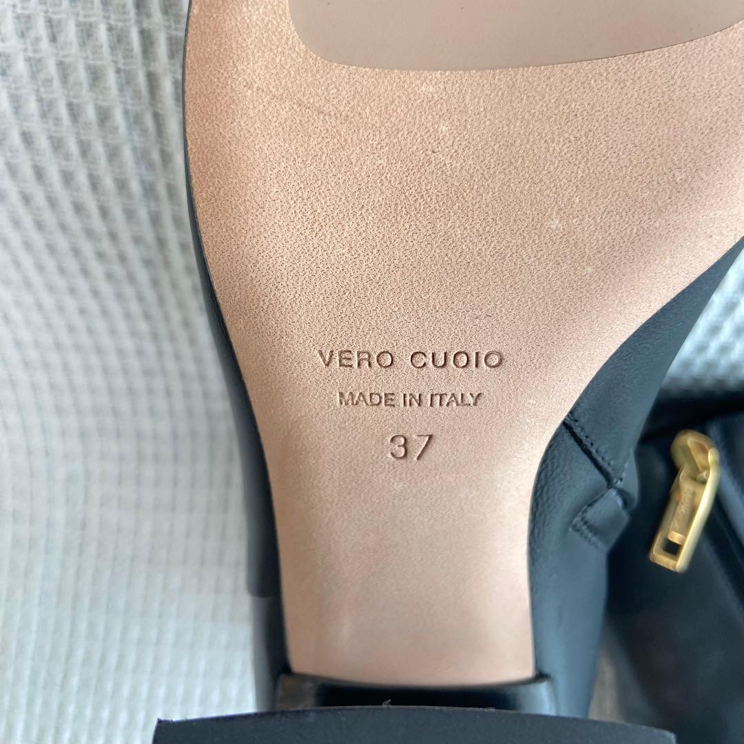 極美品 Max Mara スポーツマックス サイドジップ ブーツ 37 黒 袋付