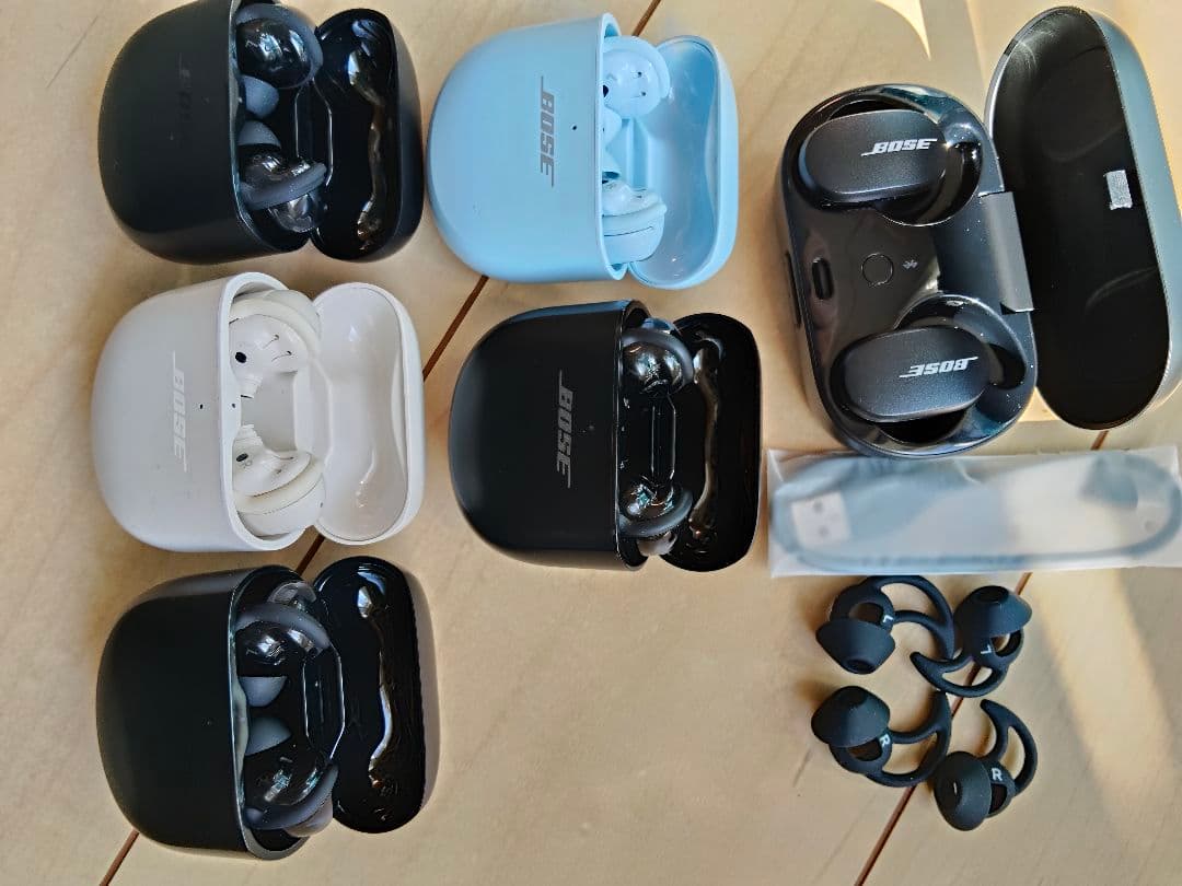 【ジャンク】6セット　BOSE 完全ワイヤレスイヤホン まとめ売り ボーズ