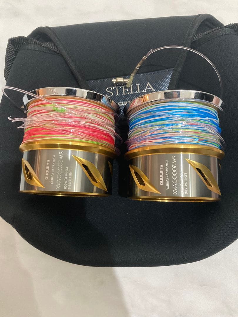 シマノ 20 ステラ SW 18000HG 夢屋20000スプール2個