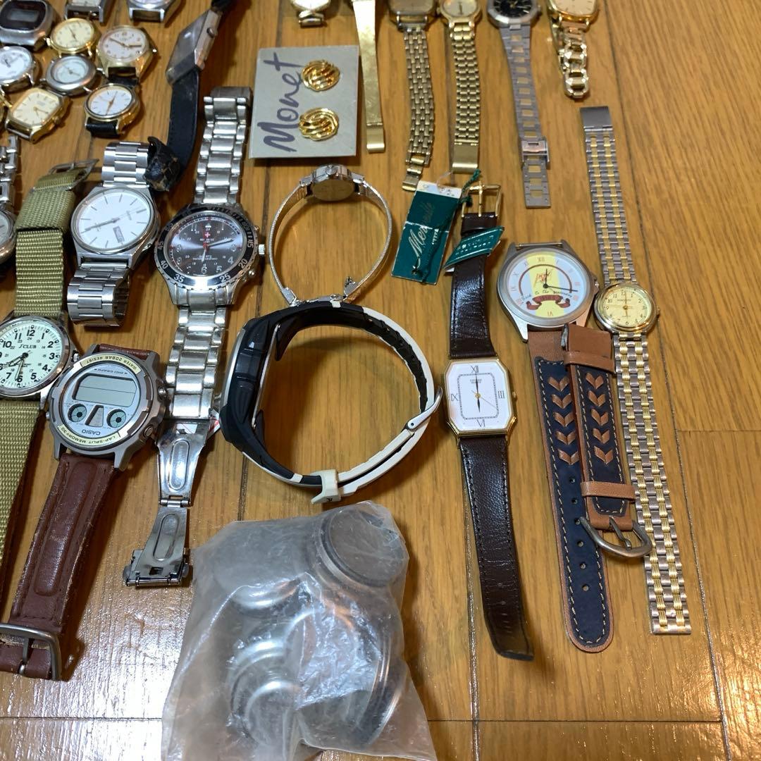 まとめ売り時計アクセサリーセット品セイコーシチズンなど