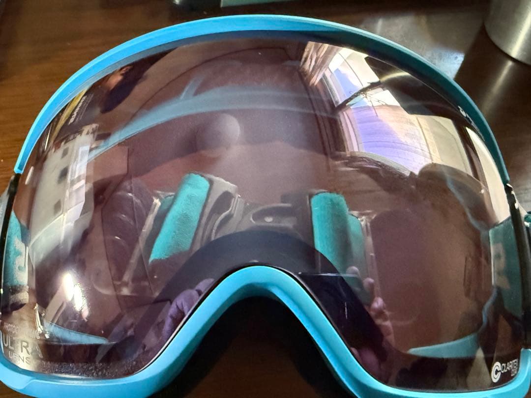 SWANS ゴーグル 青 全天候レンズ