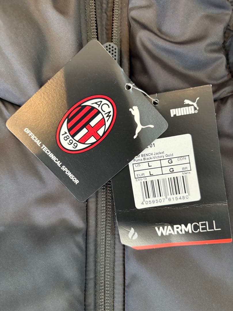 ACミラン ベンチJKT 新品タグ付　Lサイズ