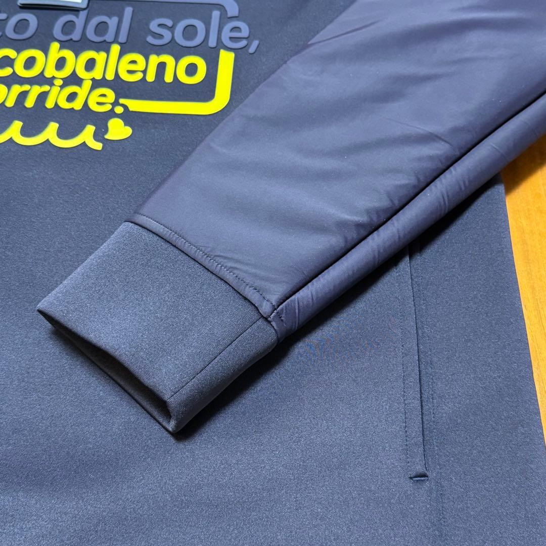 muta MARINE ボンディング切替 クルーネックプルオーバー ネイビー