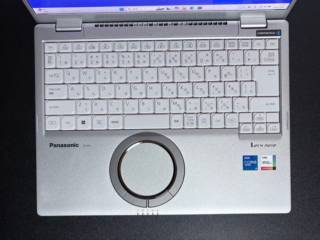 レッツノートCF-FV1/i5/16G/新品SSD 1TB③美品