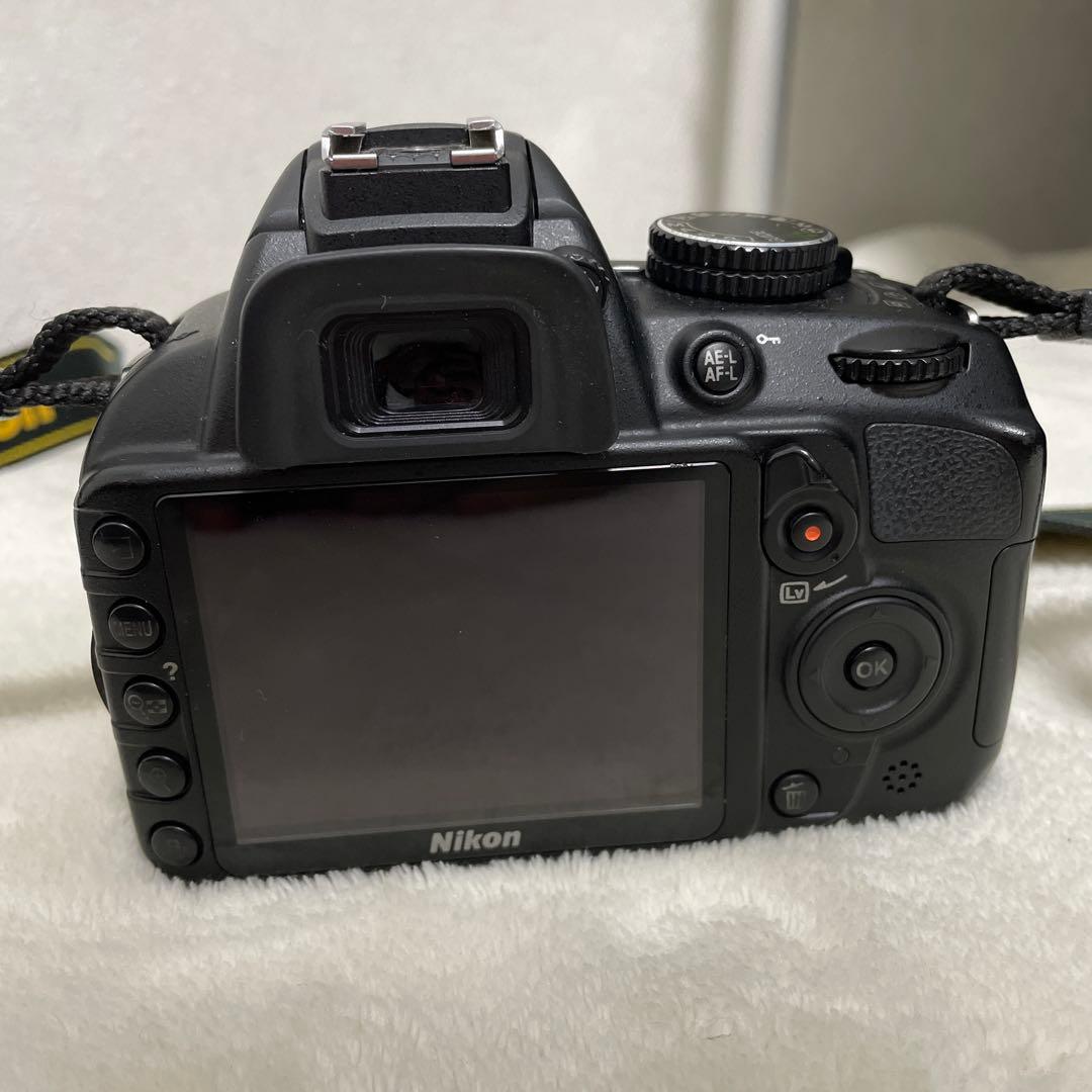 (この値段は本日正午まで)NikonD3100デジタル一眼レフカメラ望遠レンズ