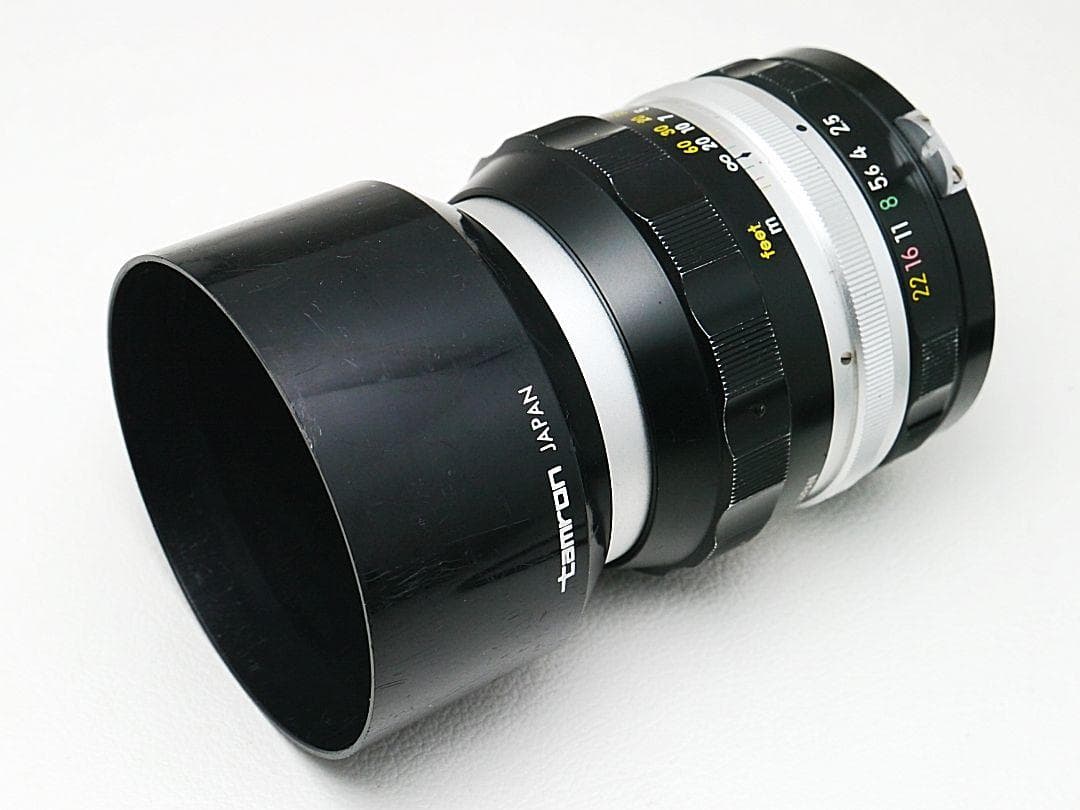 Nikon NIKKOR-P 初期非Ai 105mm f2.5 試写あり 実用品