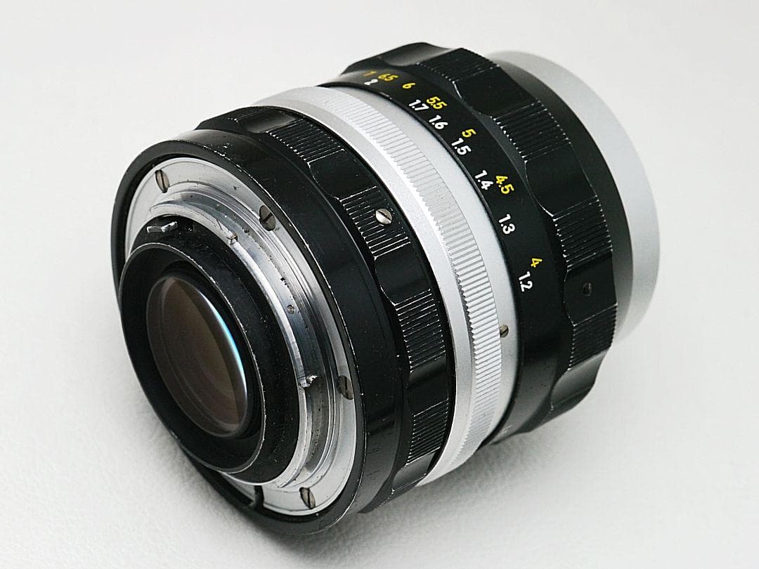 Nikon NIKKOR-P 初期非Ai 105mm f2.5 試写あり 実用品