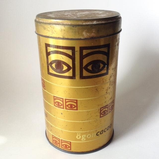 ビンテージOgonＣacaoオーレエクセル ココア缶