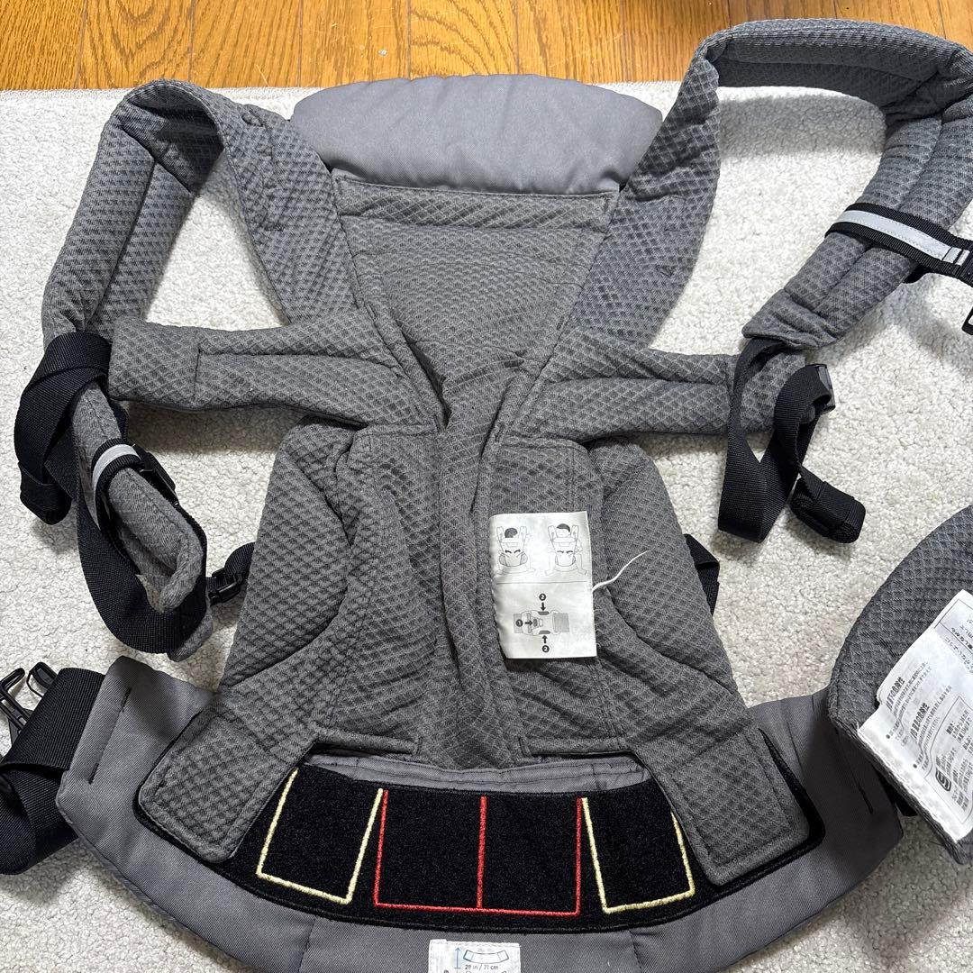 抱っこひも・スリング ergobaby OMNI BREEZE GRAPHITE GREY