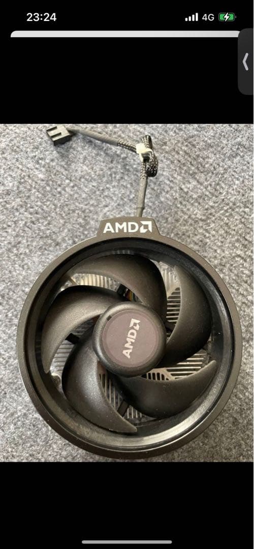 ASUS B450 マザーボード + Ryzen 5 3600 + クーラー