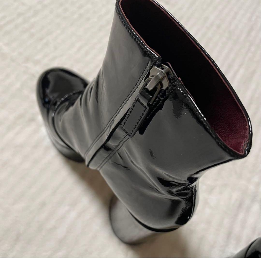 ✨美品✨マークジェイコブス ブーツ 黒 ブラック アンクル 厚底 レザー 人気