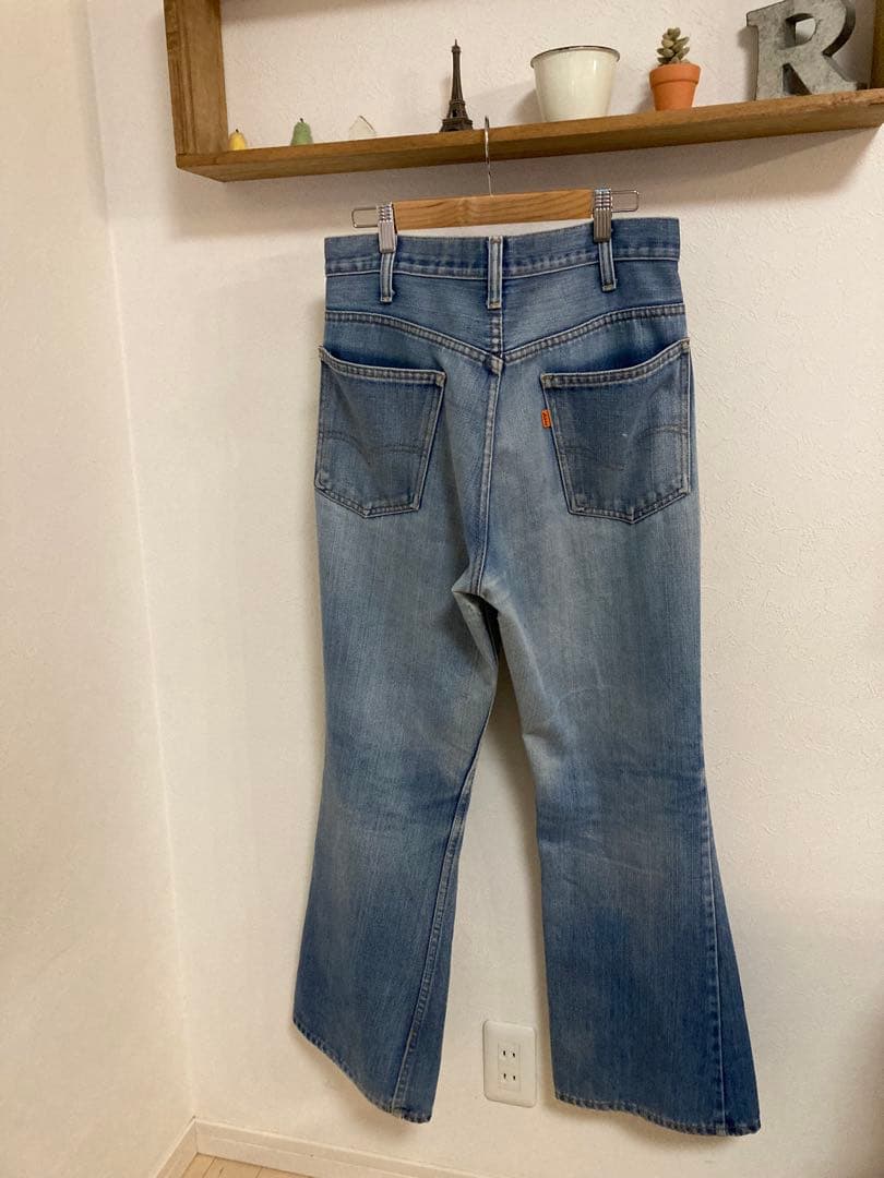 70's リーバイス　646-0917 ベルボトム　W34 L30 66前期