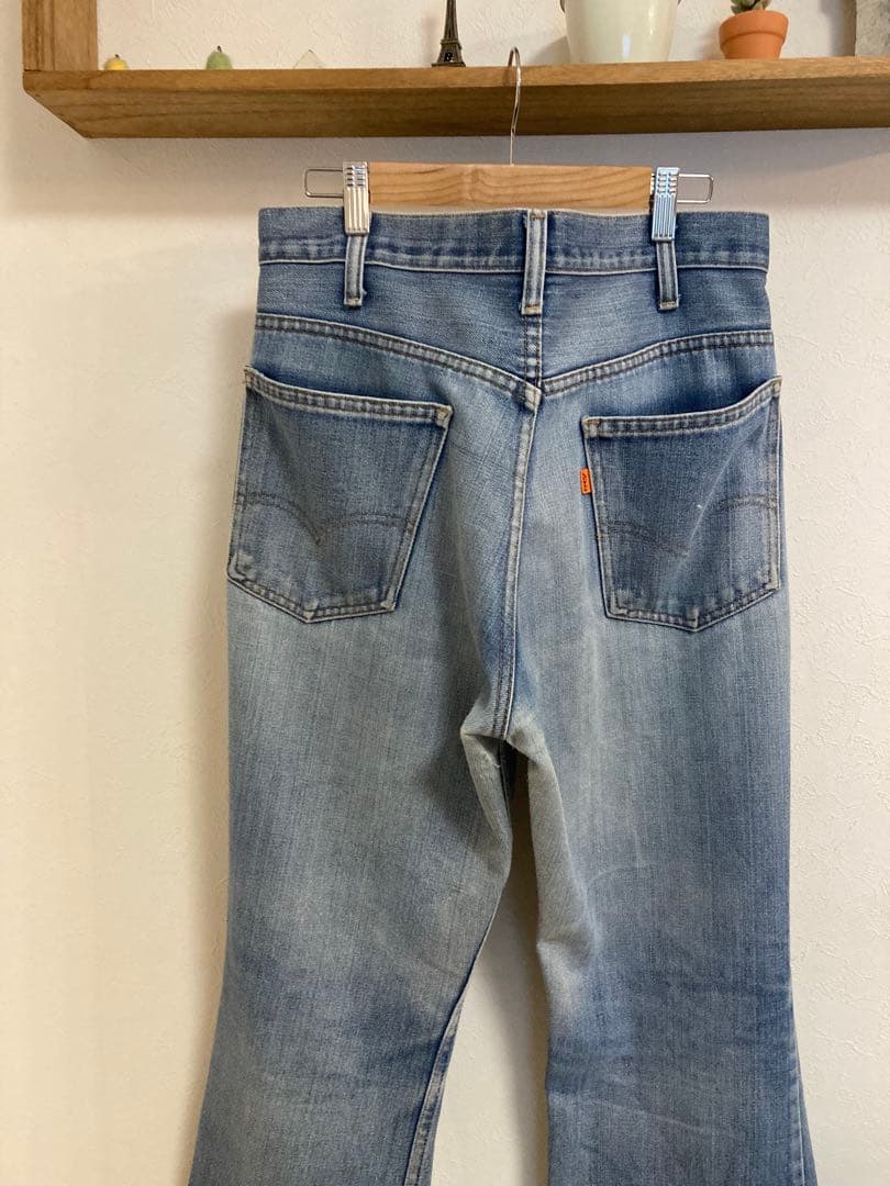 70's リーバイス　646-0917 ベルボトム　W34 L30 66前期