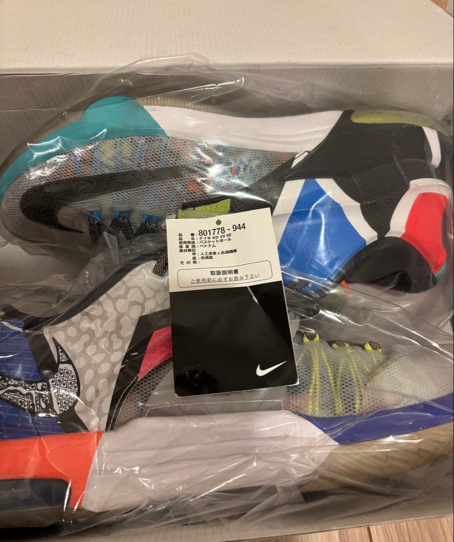 【美中古/送込】Nike KD 7 SE \"What The\" 27cm