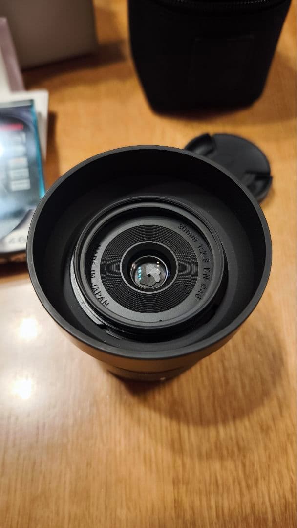 SIGMA 30mm F2.8 DN レンズ　SONY eマウント 美品