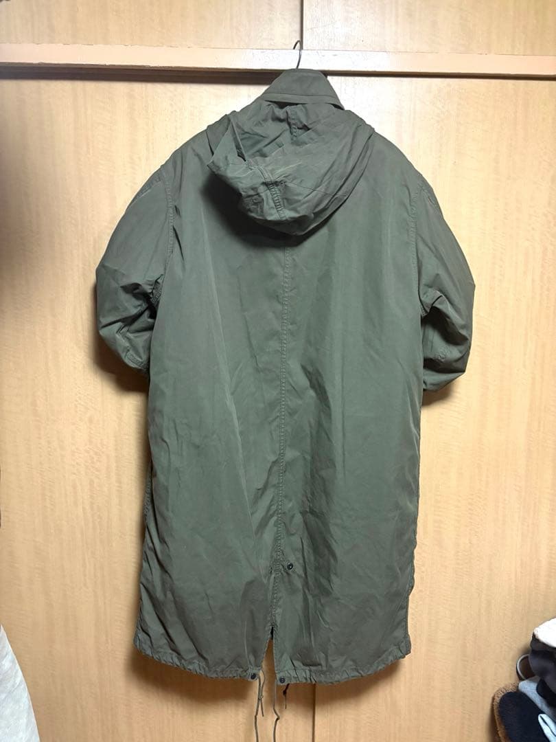 キルティングライナー付 フィールドパーカー モッズコートFRAMEWORK