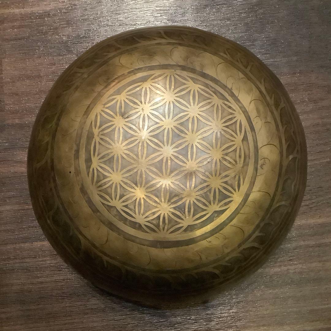 no11 チベット産 シンギングボウル 新品 チベタンボウル 22cm