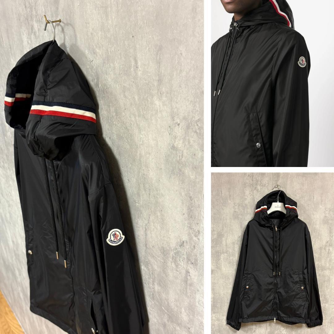 新品未使用☆MONCLER Grimpeurs ウィンドブレーカー 黒色 TG3