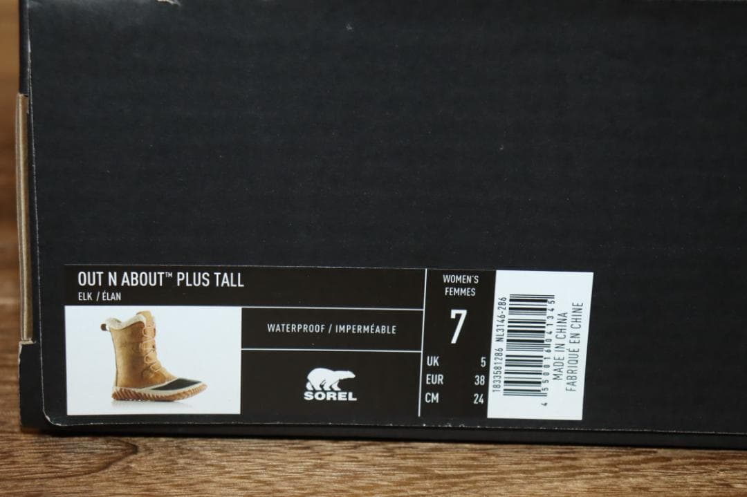 新品 SOREL OUT'N ABOUT スノーブーツ (US7/24cm)Ⓗ