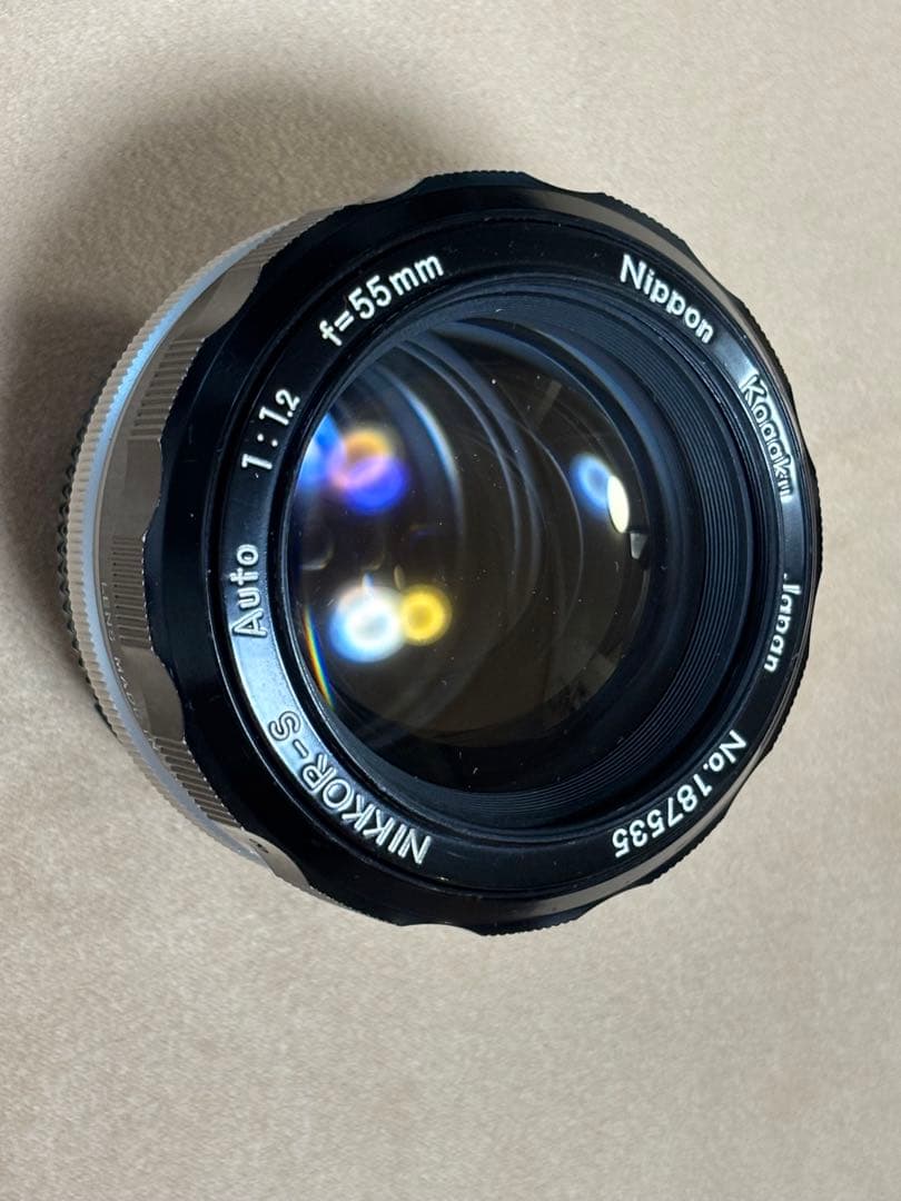Nikkor-S 55mm f/1.2 レンズ