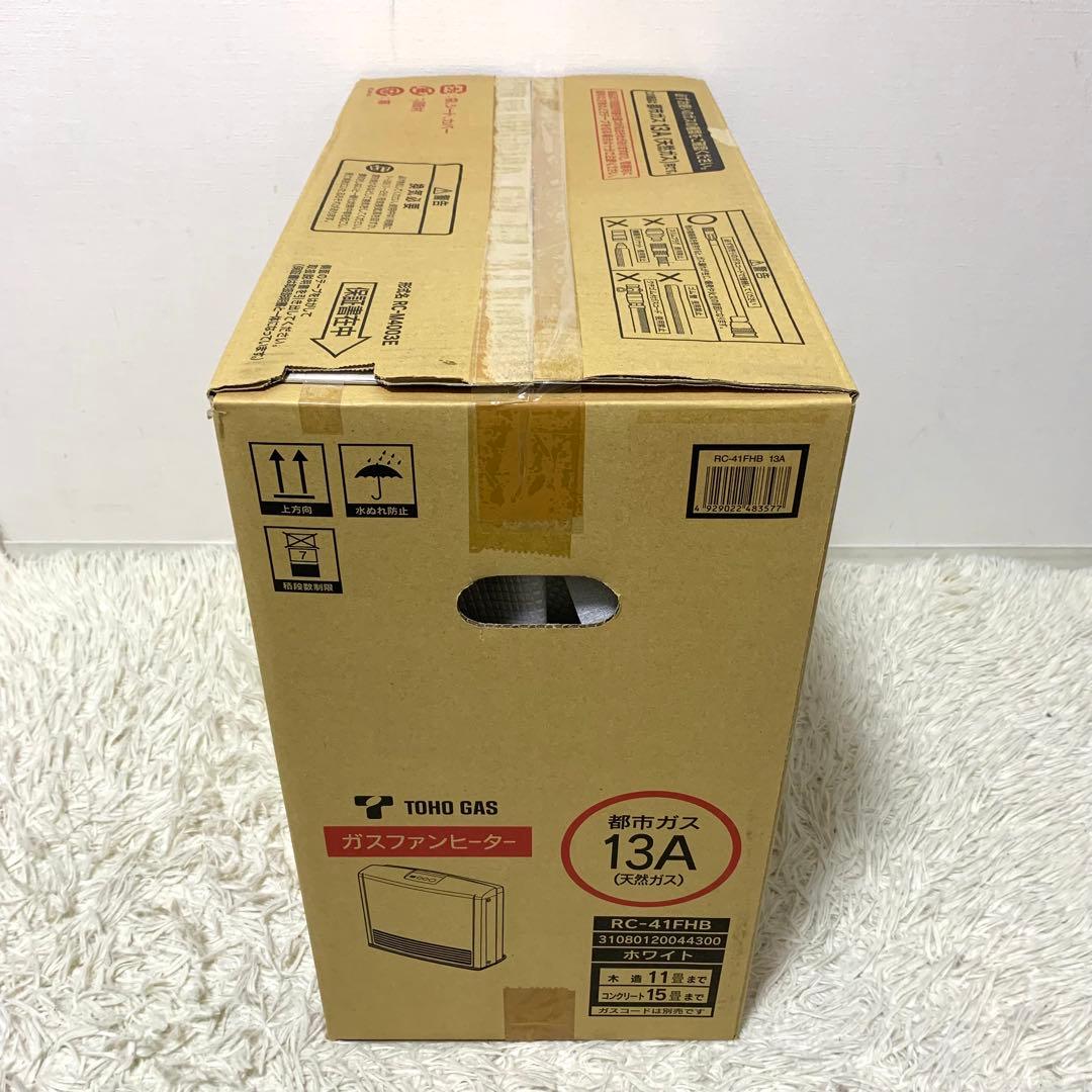 未使用 東邦ガスRC-M4003E RC-41FHB ガスファンヒーター