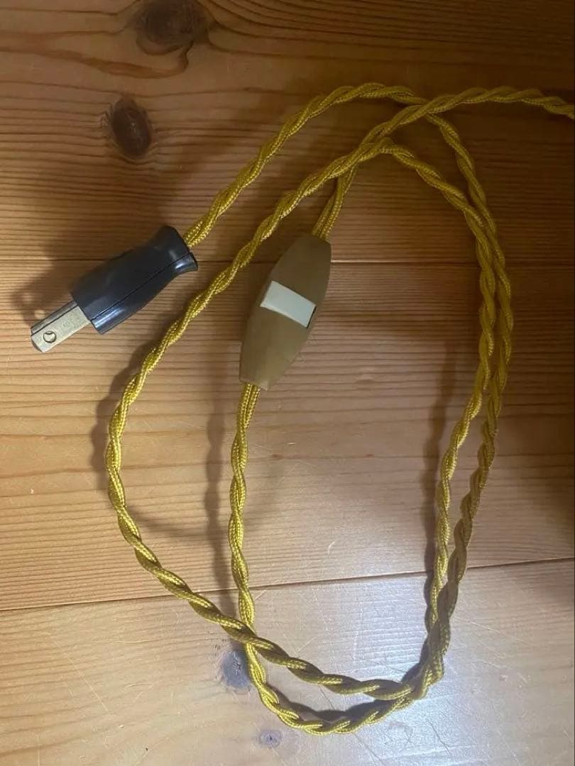 大きなラタンランプ　アタ　藤