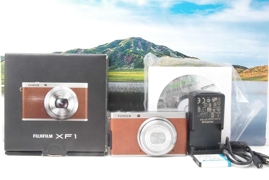 FUJIFILM XF1 高級コンデジ バッテリー　充電器