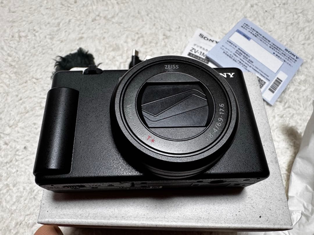 ソニー VLOGCAM ZV-1M2 ブラック