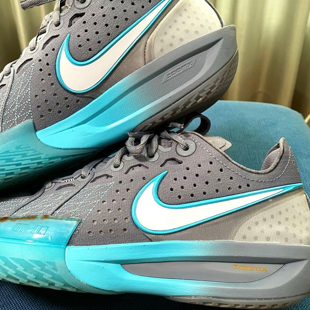AIR ZOOM GT CUT 3 エアズームGTカット3 グレー ブルー 25