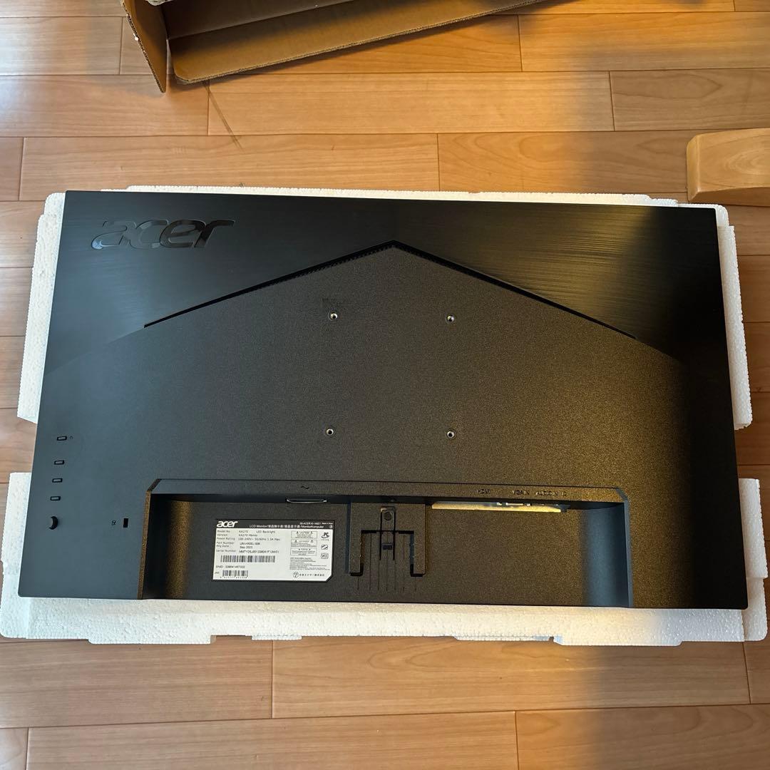 acer 27インチ　モニター　KA270