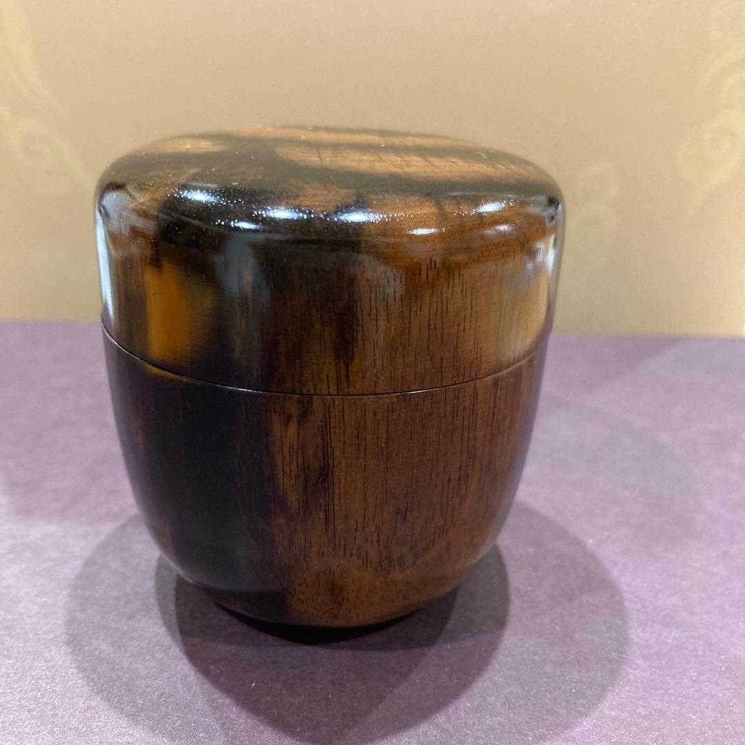 最終価格　おかや木芸　黒柿　中棗