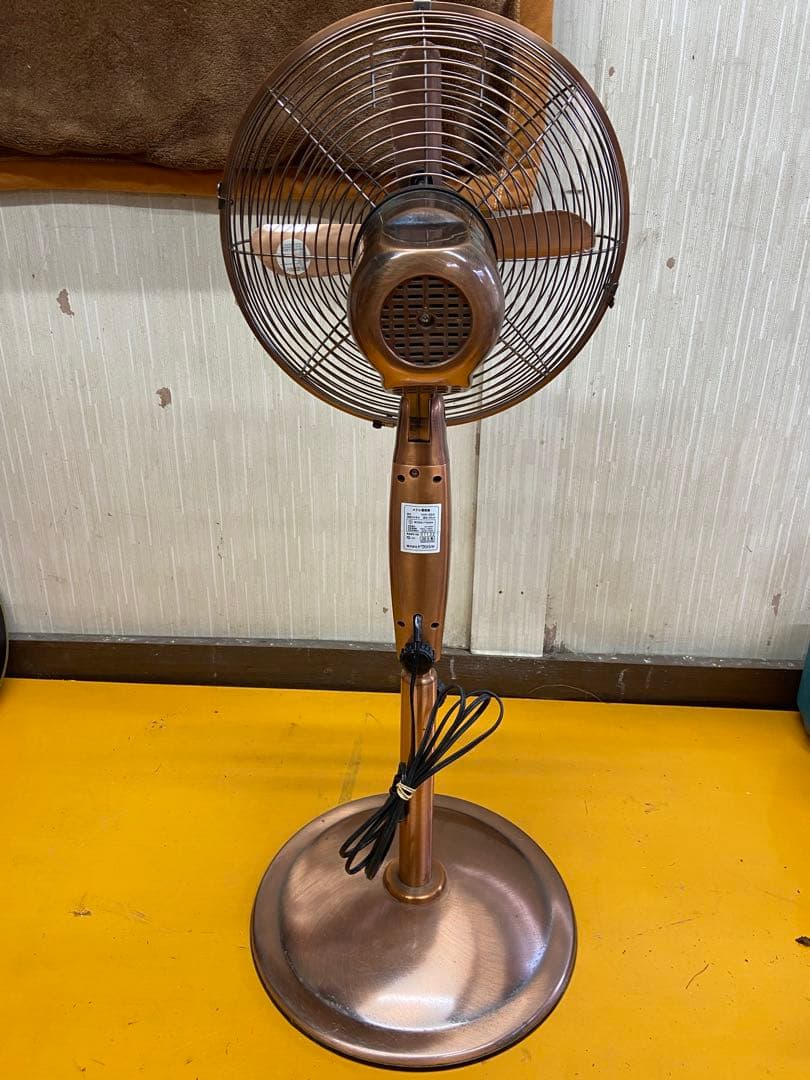 ドウシシャ　メタル扇風機 レトロ 扇風機　アンティーク　HIR-350