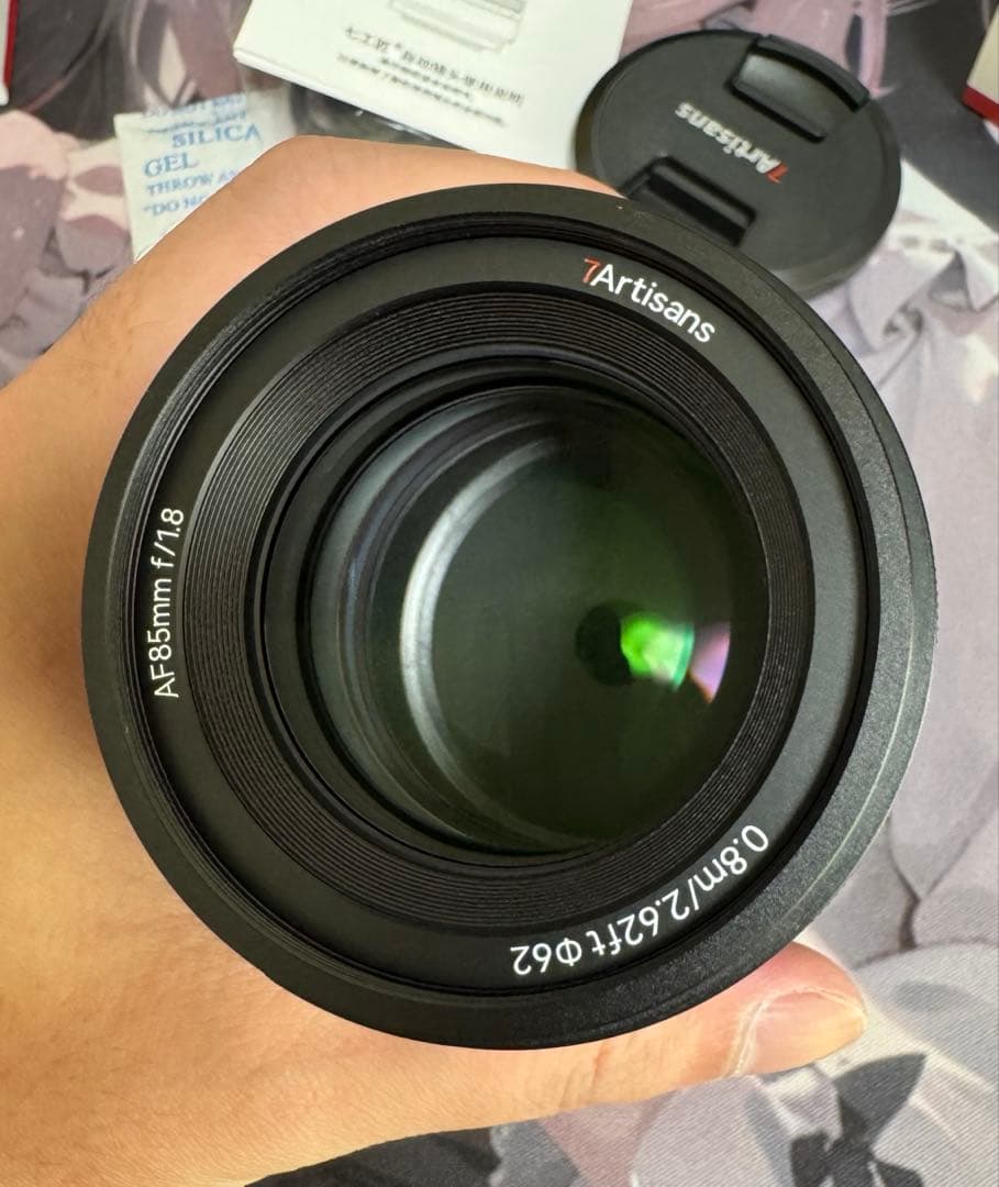 7artisans 七工匠85mm F1.8オートフォーカス　ソニーEマウント