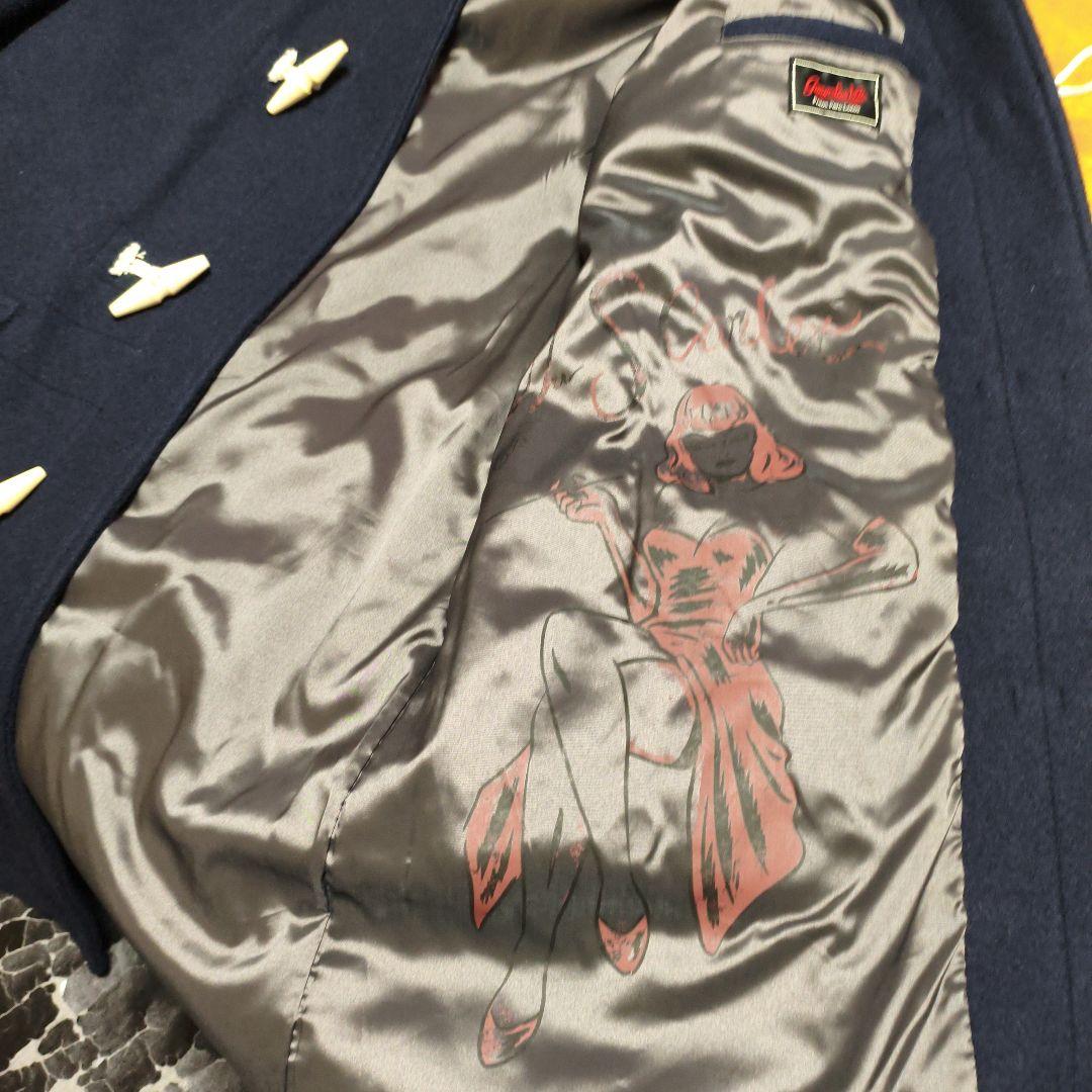 【新品】GLAD HAND　GangSterVille ダッフルコート ネイビー