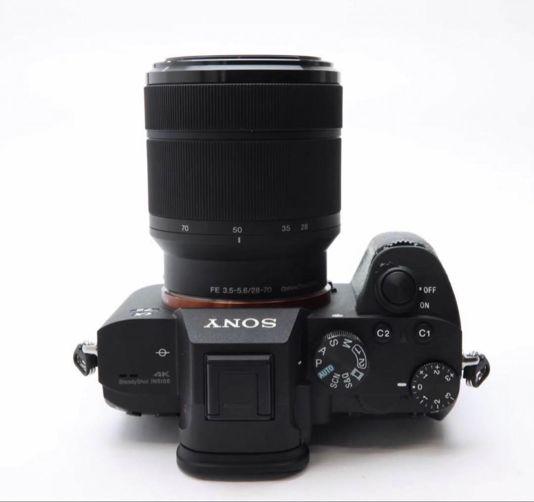 【美品】SONY α7Ⅲミラーレス一眼カメラ ズームレンズ付き